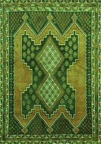 Persian Green Traditional Rug, tr634grn