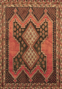 Persian Brown Traditional Rug, tr634brn