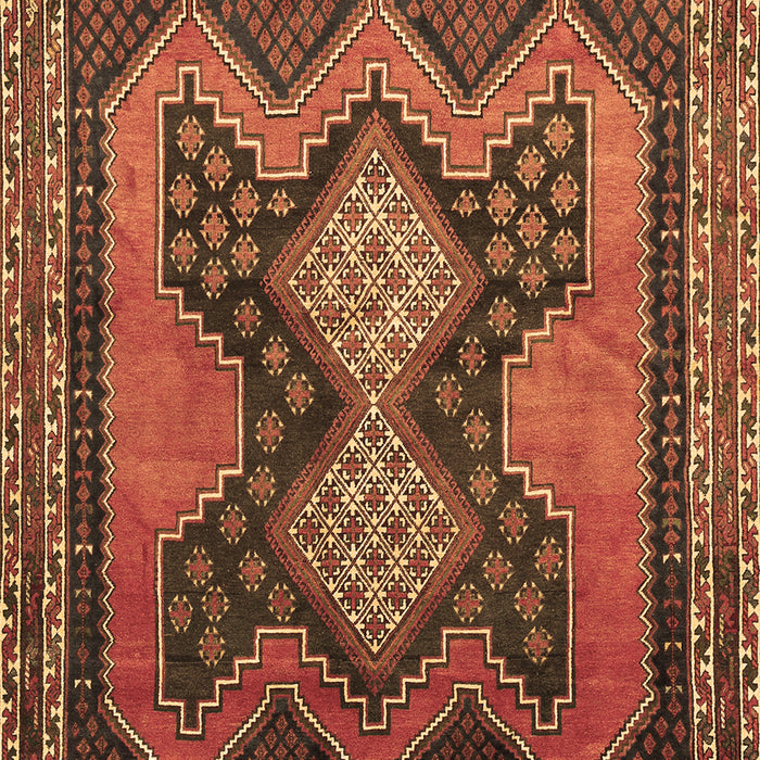 Persian Brown Traditional Rug, tr634brn