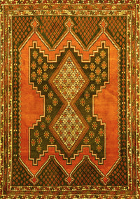Persian Yellow Traditional Rug, tr634yw