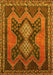 Persian Yellow Traditional Rug, tr634yw