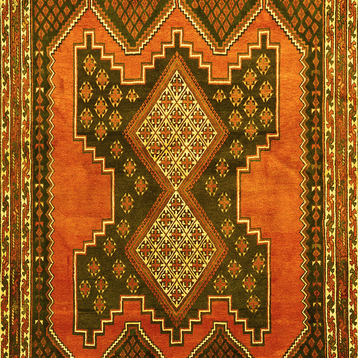 Persian Yellow Traditional Rug, tr634yw