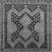 Serging Thickness of Persian Gray Traditional Rug, tr634gry