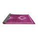 Sideview of Persian Pink Traditional Rug, tr635pnk