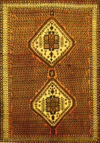 Persian Yellow Traditional Rug, tr635yw