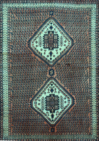 Persian Light Blue Traditional Rug, tr635lblu
