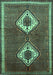 Persian Turquoise Traditional Rug, tr635turq