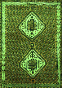 Persian Green Traditional Rug, tr635grn