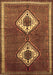 Persian Brown Traditional Rug, tr635brn