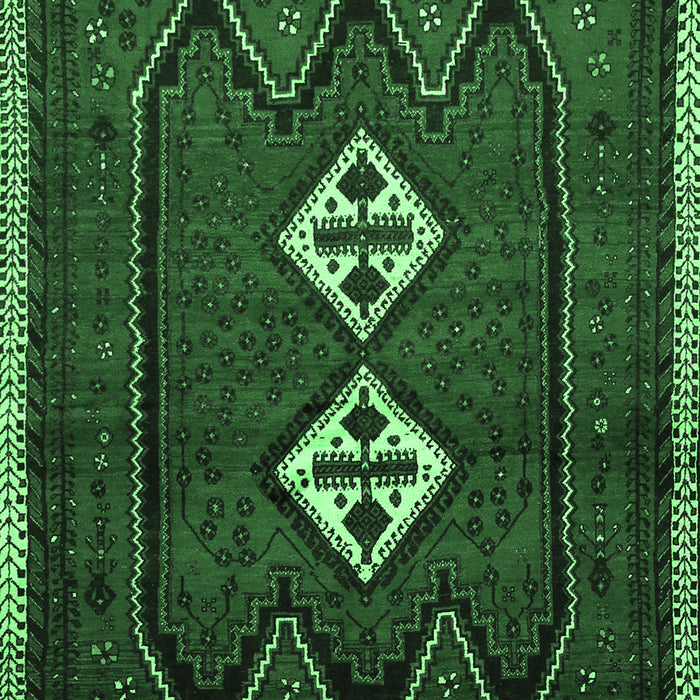 Persian Emerald Green Traditional Rug, tr636emgrn