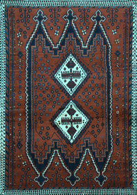 Persian Light Blue Traditional Rug, tr636lblu
