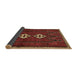Sideview of Persian Brown Traditional Rug, tr636brn