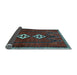 Sideview of Persian Light Blue Traditional Rug, tr636lblu
