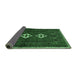 Sideview of Persian Emerald Green Traditional Rug, tr636emgrn