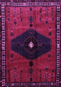 Persian Purple Traditional Rug, tr637pur