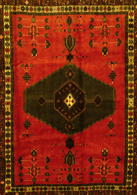 Persian Yellow Traditional Rug, tr637yw