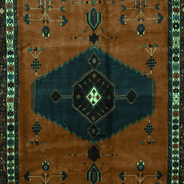 Persian Turquoise Traditional Rug, tr637turq