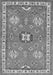 Geometric Gray Traditional Rug, tr638gry