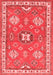 Geometric Red Traditional Area Rugs