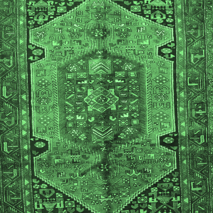 Persian Emerald Green Traditional Rug, tr639emgrn