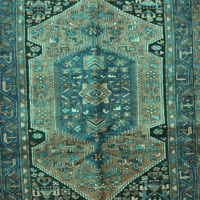 Persian Turquoise Traditional Rug, tr639turq
