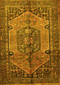 Persian Yellow Traditional Rug, tr639yw