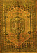 Persian Yellow Traditional Rug, tr639yw