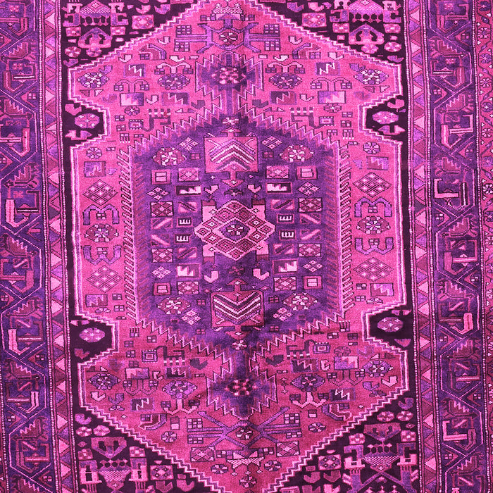 Machine Washable Persian Pink Traditional Rug, wshtr639pnk