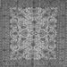 Serging Thickness of Persian Gray Traditional Rug, tr63gry