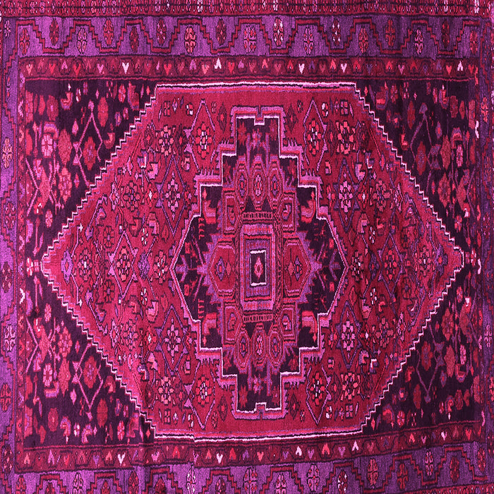 Square Persian Pink Traditional Rug, tr640pnk