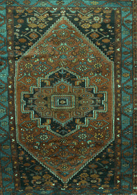 Persian Turquoise Traditional Rug, tr640turq