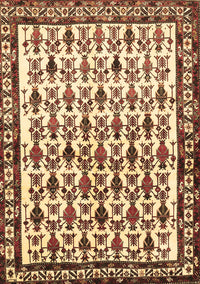 Persian Brown Traditional Rug, tr641brn