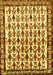 Persian Yellow Traditional Rug, tr641yw