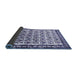 Sideview of Persian Blue Traditional Rug, tr641blu