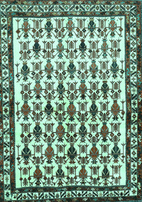 Persian Turquoise Traditional Rug, tr641turq