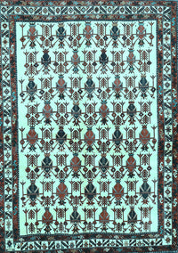 Persian Light Blue Traditional Rug, tr641lblu