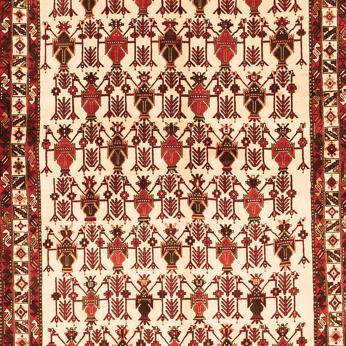 Persian Orange Traditional Rug, tr641org