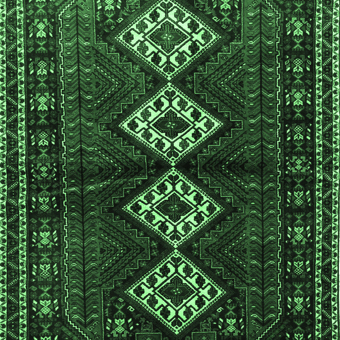 Persian Emerald Green Traditional Rug, tr642emgrn