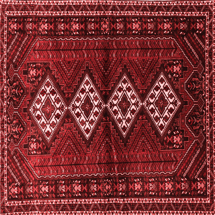 Machine Washable Persian Red Traditional Rug, wshtr642red