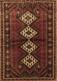 Persian Brown Traditional Rug, tr642brn