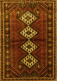 Persian Yellow Traditional Rug, tr642yw