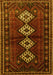 Persian Yellow Traditional Rug, tr642yw