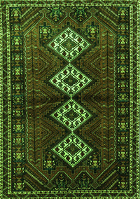 Persian Green Traditional Rug, tr642grn