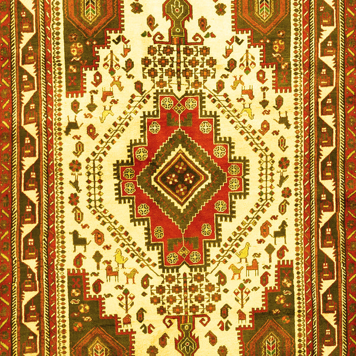 Persian Yellow Traditional Rug, tr643yw