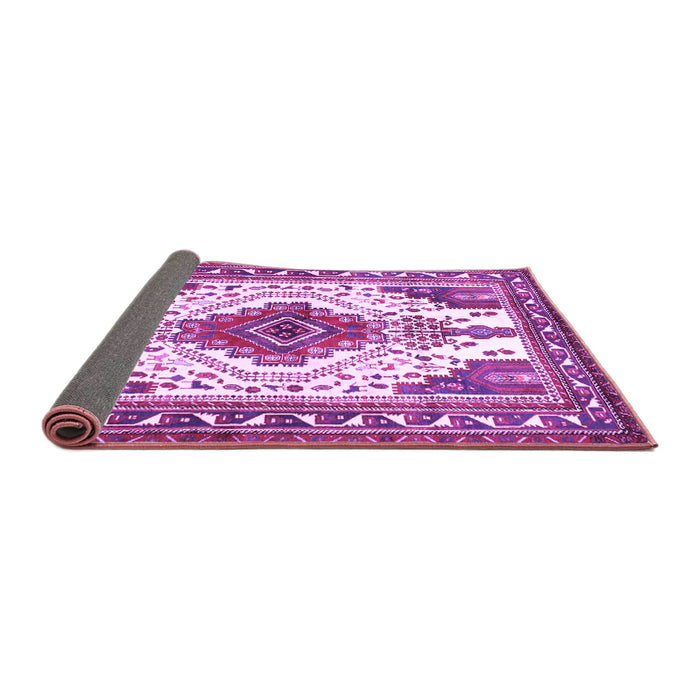 Sideview of Persian Purple Traditional Rug, tr643pur
