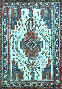 Persian Light Blue Traditional Rug, tr643lblu