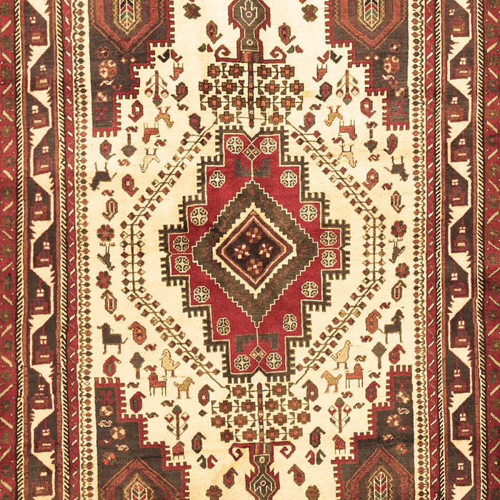 Machine Washable Persian Brown Traditional Rug, wshtr643brn