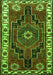 Persian Green Traditional Rug, tr644grn