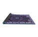 Sideview of Persian Blue Traditional Rug, tr644blu