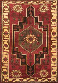 Persian Brown Traditional Rug, tr644brn